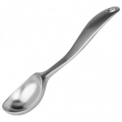 Tradineur - Dosificador de helado de Zinc - Fabricado en España - Diseño ergonómico y fácil de limpiar - 17 x 5 cm