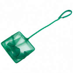 Tradineur - Red para acuarios - Fabricado en Plástico - Ideal para la limpieza del Acurio y seguro para los peces - 62 x 30 cm -