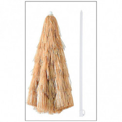Tradineur - Sombrilla de playa con Diseño de Palmera de Coco - Fabricado en Poliéster - Ideal para ir a la playa y protegerse de