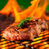 Tradineur - Parrilla Doble para barbacoas - Fabricada en Acero - Fácil Limpieza y Apta para uso alimentario - 30 x 35 cm