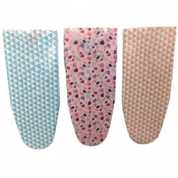 Tradineur - Tabla de Planchar Pequeña - Fabricada en Madera - Soporte para plancha y patas metálicas antideslizantes - 30 x 75 c