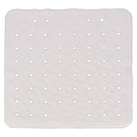 Tradineur - Alfombra de goma antideslizante para baño - Fácil Limpieza - Adherencia y seguridad garantizada en la bañera - 45 x