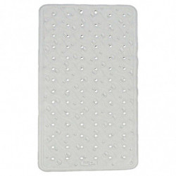 Tradineur - Alfombra de goma antideslizante para baño - Fácil Limpieza - Adherencia y seguridad garantizada en la bañera - 36 x