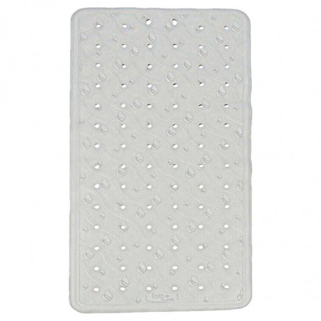 Tradineur - Alfombra de goma antideslizante para baño - Fácil Limpieza - Adherencia y seguridad garantizada en la bañera - 36 x