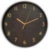 Tradineur - Reloj redondo de pared con números grandes, silencioso, funcionamiento a pilas, minimalista, moderno, decoración, co