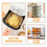 Tradineur - Pack de 50 Moldes de AirFryer de papel - Ideal para freidoras de 3,5 a 5 Litros - Molde antiadherente e impermeable