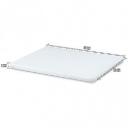 Tradineur - Tabla de corte multiusos para cocina - Fabricado en PVC - Duradero y resistente - fácil de limpiar - 40 x 30 cm