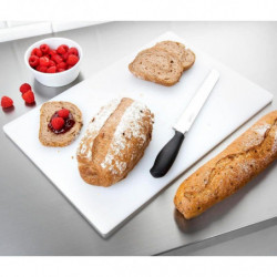 Tradineur - Tabla de corte multiusos para cocina - Fabricado en PVC - Duradero y resistente - fácil de limpiar - 40 x 30 cm