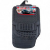 Tradineur - Set de 4 alfombrillas de goma universales para coche, alfombras delanteras y traseras flexibles para vehículos, resi