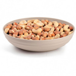 Tradineur - Pack de 6 Platos hondos - Fabricado en Plástico - Apto para uso alimenticio, Microondas y Congelador - Ø 22 x 5,4 cm
