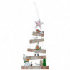 Tradineur - Pack de 2 Colgantes para árbol de Navidad - Fabricado en Madera - Frase grabada en letrero - 24,5 x 13,5 x 0,5 cm -