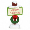 Tradineur - Pack de 3 Señales de dirección navideño - Fabricado en Plástico - Decoración para temporada navideña - 8 x 4 x 2,5 c