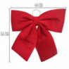 Tradineur - Lazo Praga Navideño - Fabricado en Poliéster y Espuma - Decoración Navideña - 54 x 44 cm - Color Rojo