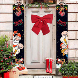 Tradineur - Lazo Praga Navideño - Fabricado en Poliéster y Espuma - Decoración Navideña - 54 x 44 cm - Color Rojo