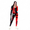 Tradineur - Disfraz de Bad Girl para Adultos - Fabricado en Poliéster - Incluye Top, Pantalón, Chaqueta y Cinturón - Ideal para