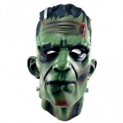 Tradineur - Máscara de Frankenstein - Fabricado en Látex - Complemento para disfraces -  Ideal para disfrutar de Halloween y car
