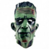 Tradineur - Máscara de Frankenstein - Fabricado en Látex - Complemento para disfraces -  Ideal para disfrutar de Halloween y car