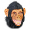 Tradineur - Máscara de Chimpancé - Fabricado en Látex - Complemento para disfraces -  Ideal para disfrutar de Halloween y carnav