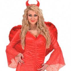 Tradineur - Alas de ángel con plumas y tirantes elásticos, complemento para disfraz de Halloween, carnaval, cosplay, fiestas, na