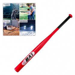 Tradineur - Bate de béisbol de aluminio, agarre antideslizante, entrenamientos, prácticas, deporte, aire libre, adolescentes, ad
