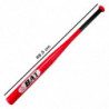 Tradineur - Bate de béisbol de aluminio, agarre antideslizante, entrenamientos, prácticas, deporte, aire libre, adolescentes, ad
