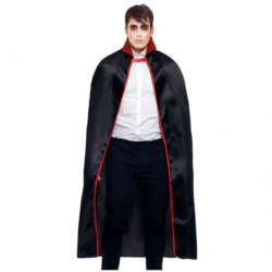 Tradineur - Capa de vampiro para adultos de 140 cm - Fabricado en poliéster - Ideal para disfrutar de Halloween y carnaval - Col