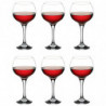 Tradineur - Set de 6 copas de cristal, modelo Ambassador, servir cubatas, cócteles, champán, elegantes, aptas para lavavajillas