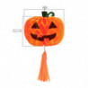 Tradineur - Pack de 2 Calabazas colgantes para Halloween - Fabricado en Papel - Decoración de temporada - Adornos para Halloween