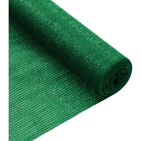 Tradineur - Rollo de malla de sombreo tupida, cierre de ocultación de 120 g/m2, alta resistencia, tela para cercar jardines, fin