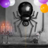 Tradineur - Pack de 2 Globos de Araña - Fabricado en Foil - Incluye Inflador Sostenible - Hinchable con helio - Decoración para
