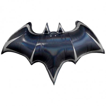 Tradineur - Pack de 2 Globos de Murcielago - Fabricado en Foil - Incluye Inflador Sostenible - Hinchable con helio - Decoración