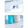 Tradineur - Estantería para Rincón de baño Star - Fabricado en Plástico y Metal - 3 Niveles - Ideal para organización en la bañe