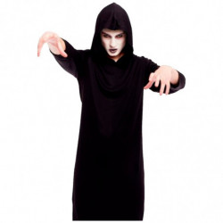 Tradineur - Tunica con capucha - Fabricado en Poliéster - Incluye Tunica - Ideal para disfrutar de Halloween y carnaval - Color