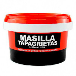 Tradineur - Masilla de relleno de pared, pasta tapagrietas, lista para usar, reparación de fisuras, agujeros, uso interior, cali