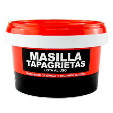 Tradineur - Masilla de relleno de pared, pasta tapagrietas, lista para usar, reparación de fisuras, agujeros, uso interior, cali