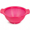 Tradineur - Pack de 2 Escurre verduras con Asas - Fabricado de Plástico - Uso prolongado y repetido - Ø 24 cm - Color Aleatorio
