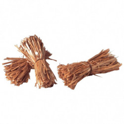 Tradineur - Gavillas de paja para Belén - Fabricado en Madera - Adorno divertido para nacimiento, Navidad, decoración tradiciona