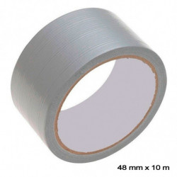 Tradineur - Pack de 2 cintas americanas extrafuertes, universal, fuerte adherencia, impermeable, corte fácil, reparar, sellar, r