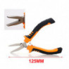 Tradineur - Alicate Mini - Longitud de 125 mm - Fabricado en Acero - Mango ergonómico - Herramienta manual de bricolaje