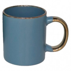 Tradineur - Pack de 6 Tazas Mug Modelo Amberes - Fabricado en cerámica - Ideal para café e infusiones - Apta para lavavajillas y