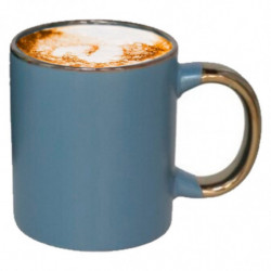 Tradineur - Pack de 6 Tazas Mug Modelo Amberes - Fabricado en cerámica - Ideal para café e infusiones - Apta para lavavajillas y
