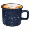 Tradineur - Pack de 4 Tazas Mug Modelo Ontario - Fabricado en cerámica - Ideal para café e infusiones - Apta para lavavajillas y