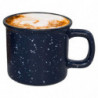 Tradineur - Pack de 4 Tazas Mug Modelo Ontario - Fabricado en cerámica - Ideal para café e infusiones - Apta para lavavajillas y