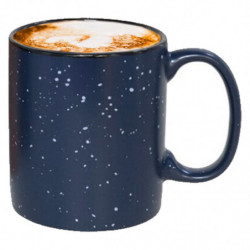 Tradineur - Pack de 4 Tazas Mug Modelo Ontario - Fabricado en cerámica - Ideal para café e infusiones - Apta para lavavajillas y