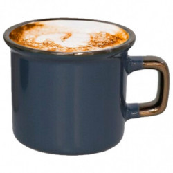 Tradineur - Pack de 4 Tazas Mug Modelo Regina - Fabricado en cerámica - Ideal para café e infusiones - Apta para lavavajillas y