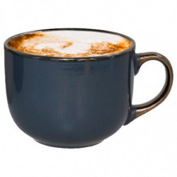 Tradineur - Pack de 4 Tazas Mug Modelo Regina - Fabricado en cerámica - Ideal para café e infusiones - Apta para lavavajillas y