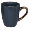 Tradineur - Pack de 4 Tazas Mug Modelo Regina - Fabricado en cerámica - Ideal para café e infusiones - Apta para lavavajillas y