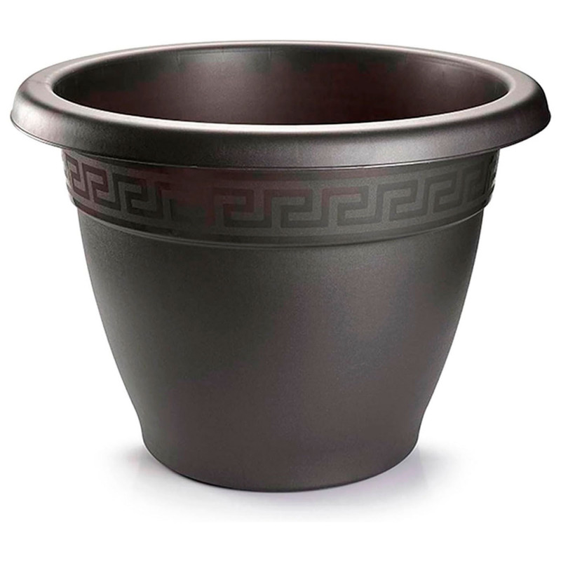 Tradineur - Maceta Redonda "Terracota" - Fabricado en Plástico - Macetero apto para Exterior e Interior del hogar - Ø 40 cm - Co Tradineur - Maceta Redonda "Terracota" - Fabricado en Plástico - Macetero apto para Exterior e Interior del hogar - Ø 40 cm - Co