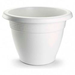 Tradineur - Maceta Redonda "Terracota" - Fabricado en Plástico - Macetero apto para Exterior e Interior del hogar - Ø 50 cm - Co
