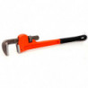 Tradineur - Llave Stillson para tubos, hierro, alta resistencia, heavy duty, fontanería, plomería, reparaciones, 450 mm